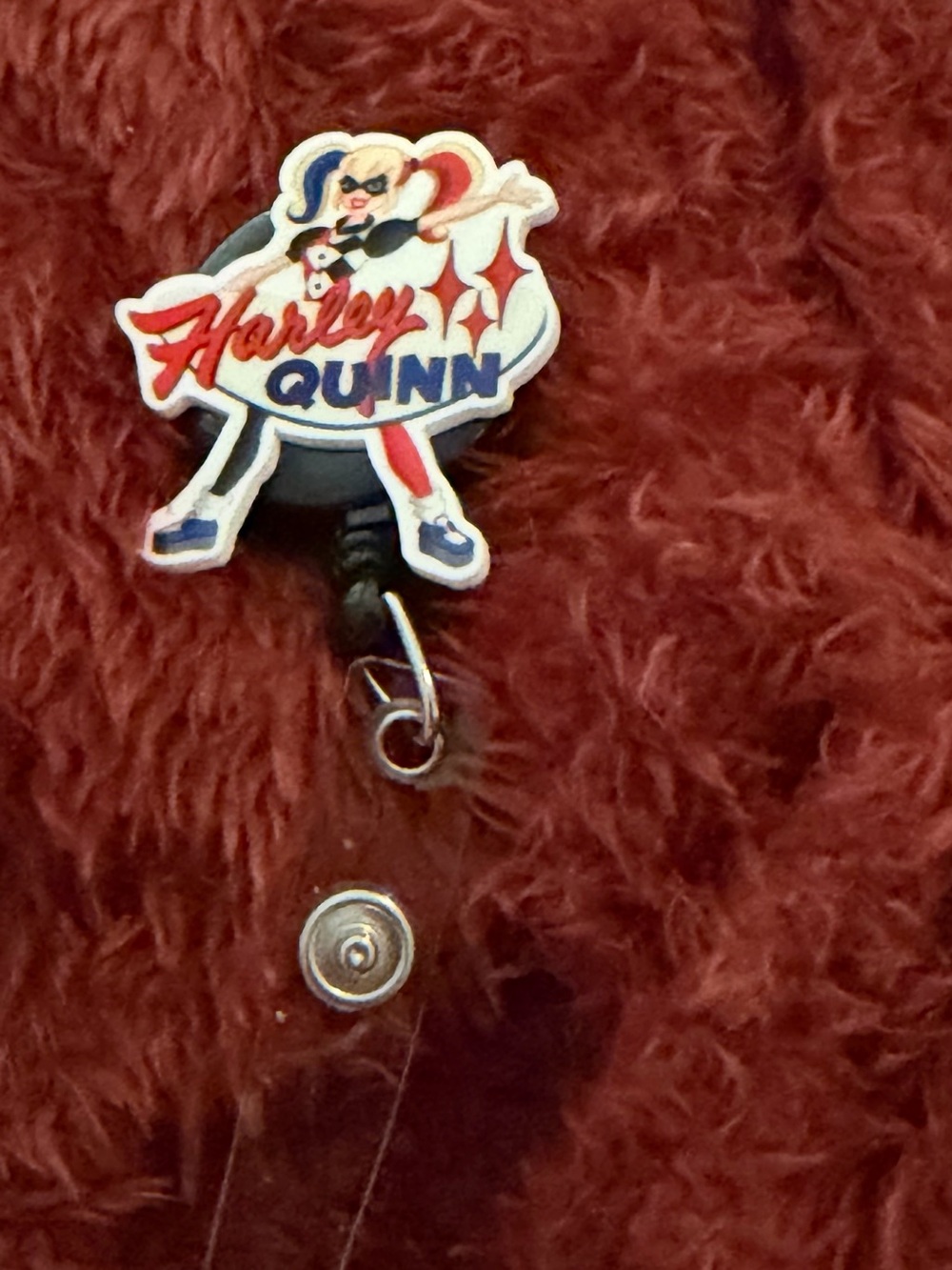 Harley Quinn Red & Blue Badge Reel - Character Design